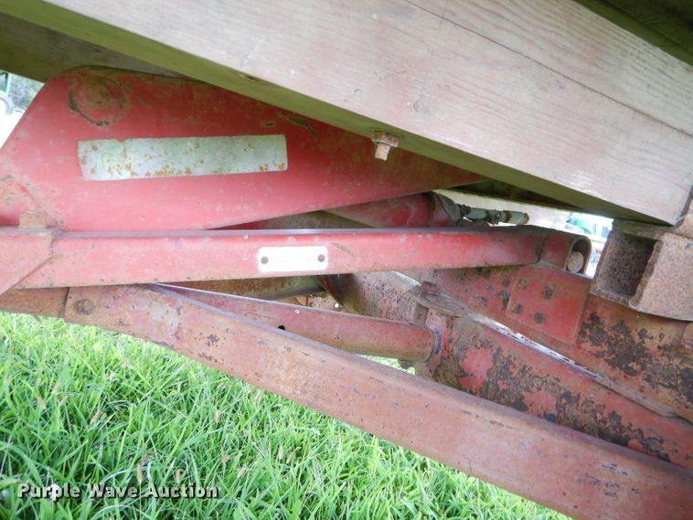 image for item FC9892 Shop built hay trailer