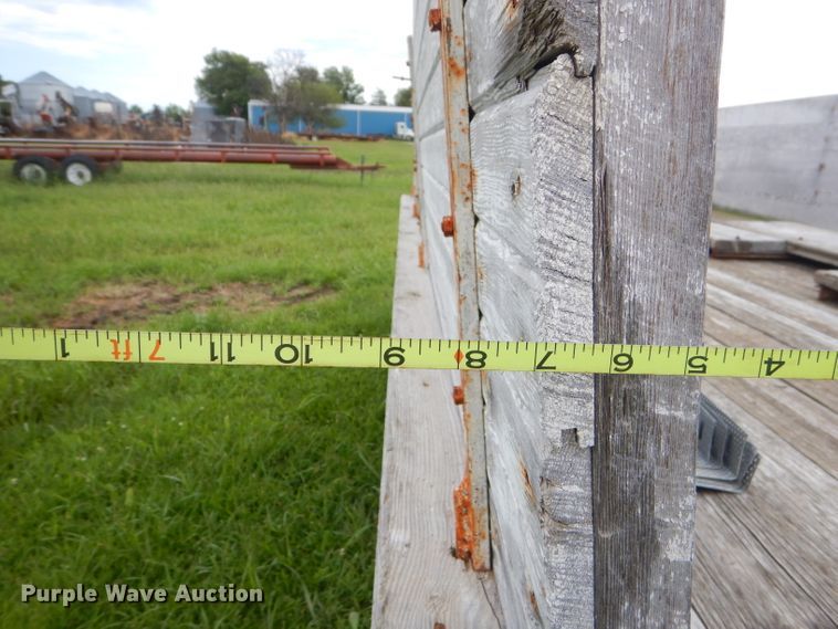 image for item FC9892 Shop built hay trailer