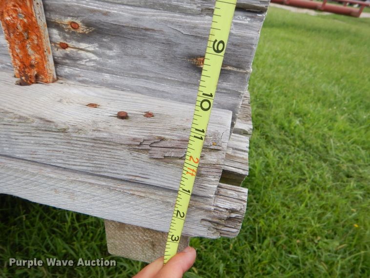 image for item FC9892 Shop built hay trailer