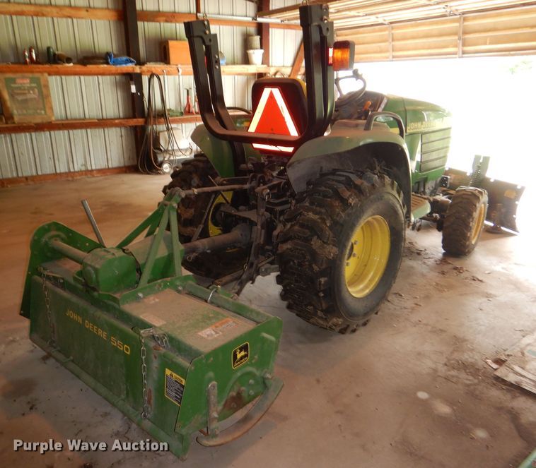 image for item FN9086 2001 John Deere 4200 HST tractor