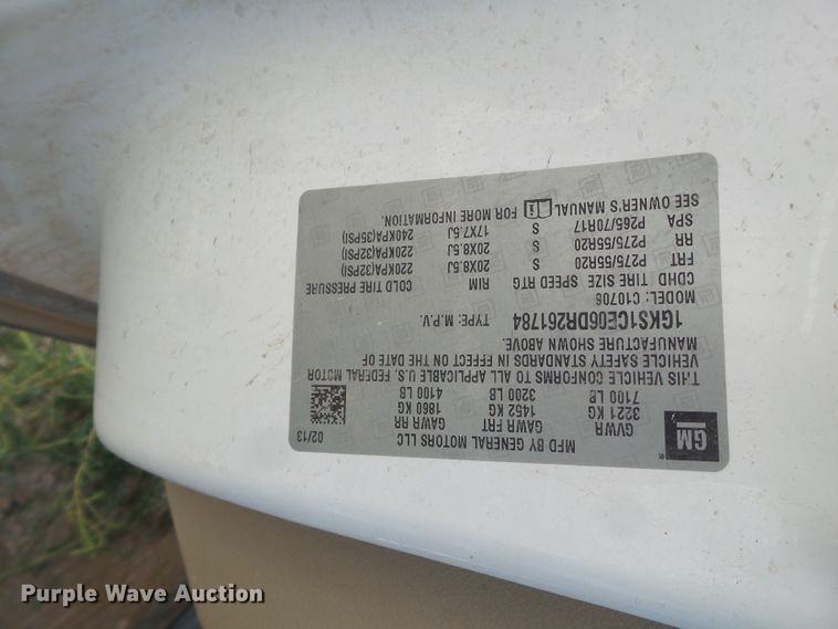 image for item GC9017 2013 GMC Yukon SUV