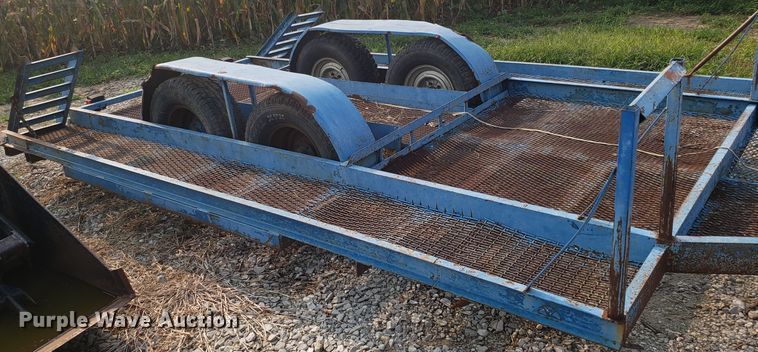 image for item GF9251 Shop built sprayer trailer