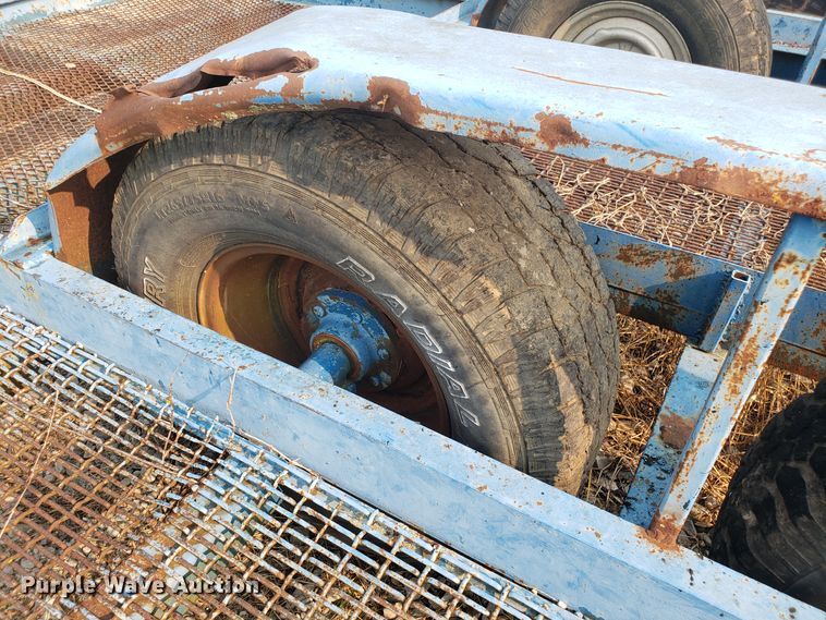 image for item GF9251 Shop built sprayer trailer