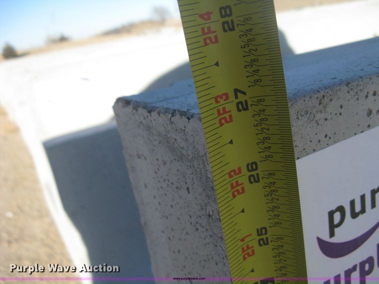 image for item GF9508 (12) concrete feed bunks