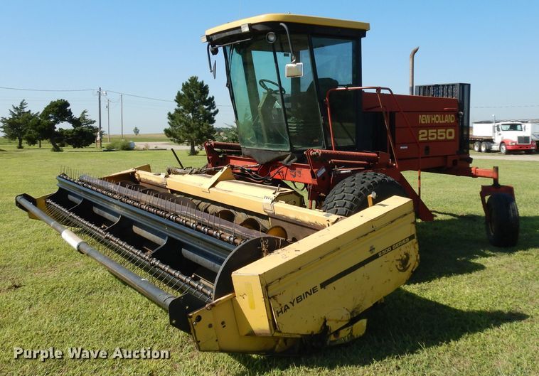 image for item GG9139 1997 New Holland 2550 windrower