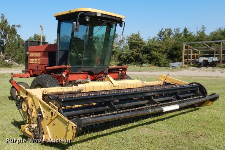 image for item GG9139 1997 New Holland 2550 windrower