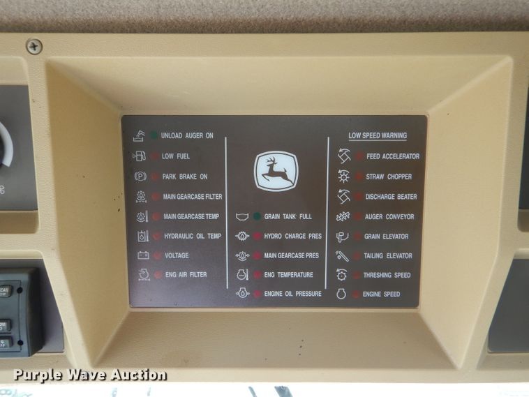 image for item GH9562 2007 John Deere 9760 STS combine