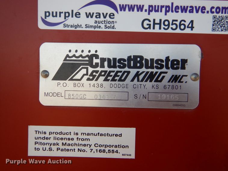 image for item GH9564 CrustBuster 850GC grain cart