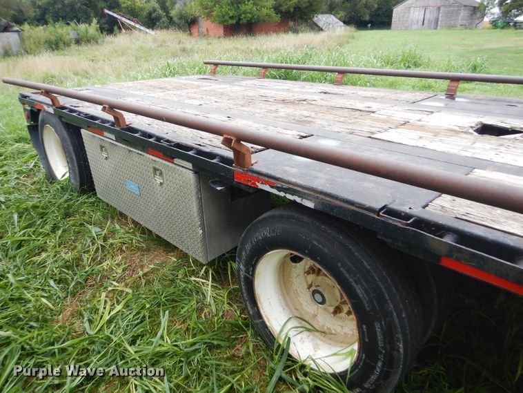 image for item GH9628 1997 Talbot drop deck trailer