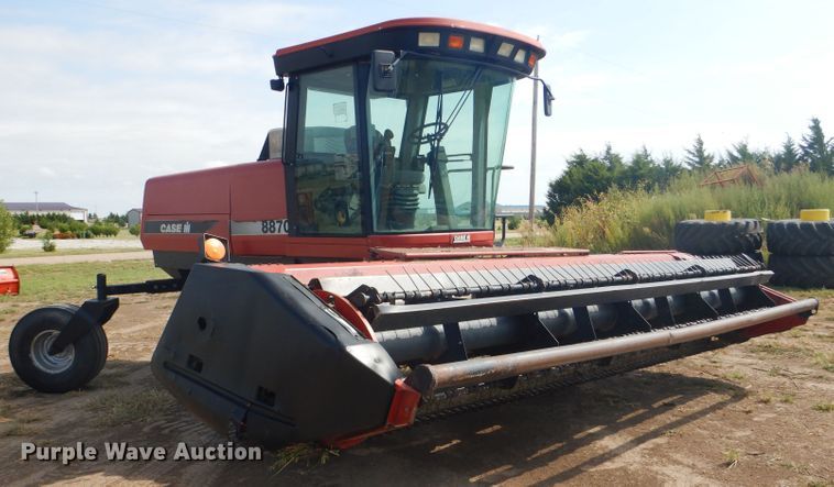 image for item GH9686 1998 Case IH 8870 windrower