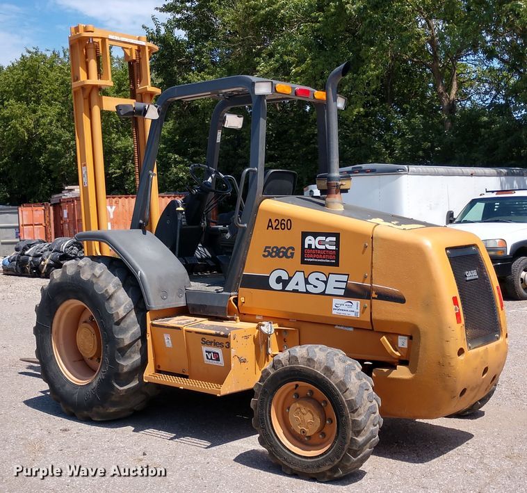 image for item DE6851 Case 586G Series 3 forklift