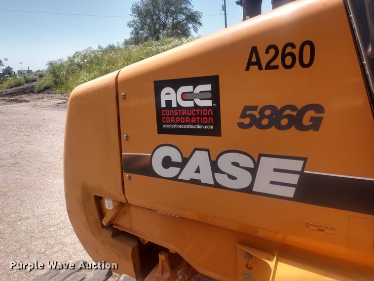 image for item DE6851 Case 586G Series 3 forklift