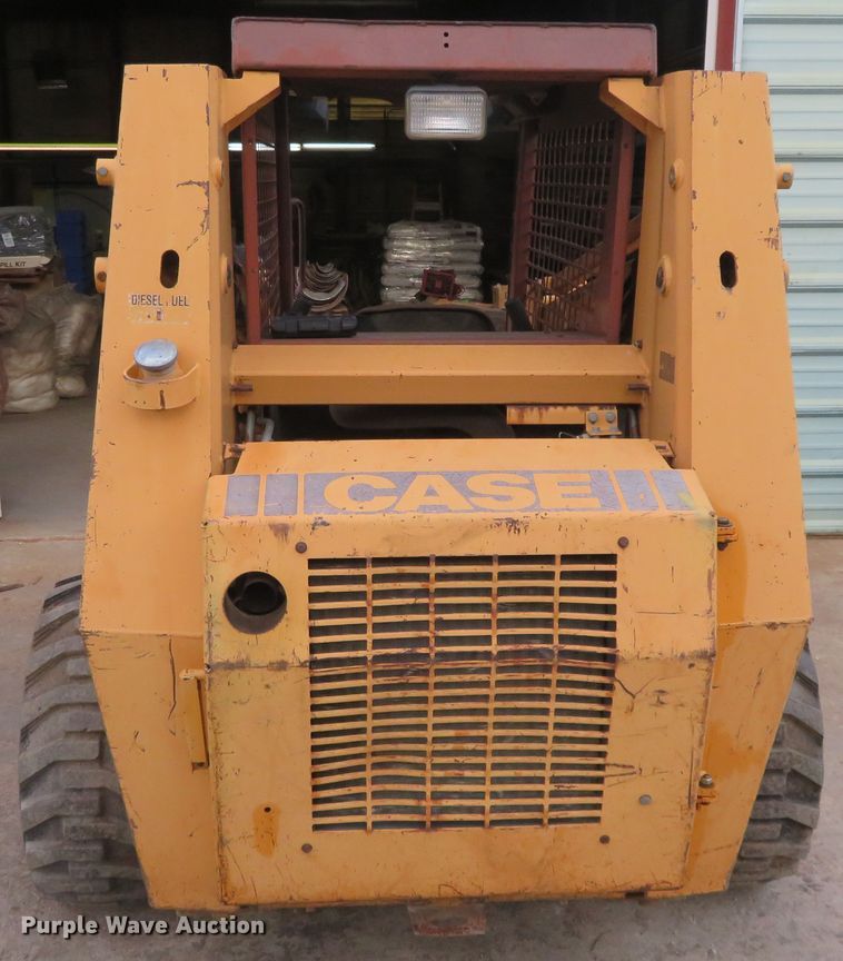 image for item DE6852 1991 Case 1845C skid steer