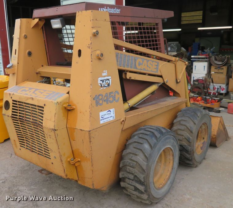 image for item DE6852 1991 Case 1845C skid steer