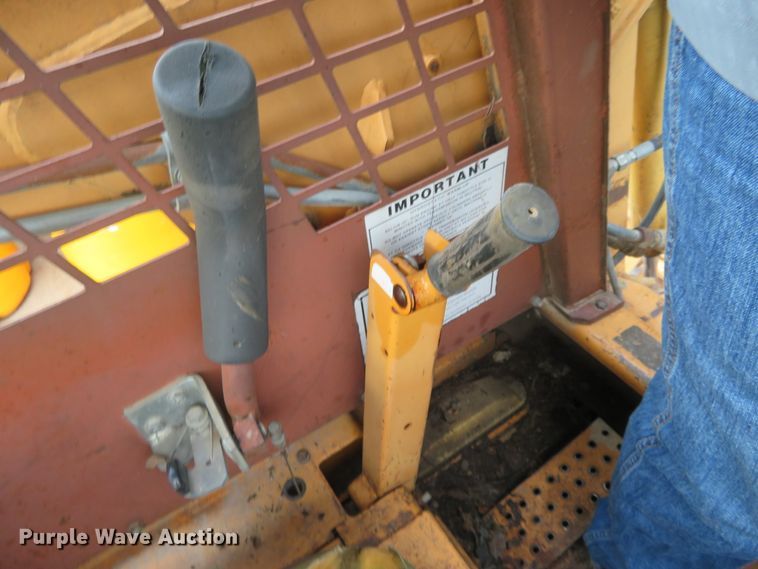 image for item DE6852 1991 Case 1845C skid steer