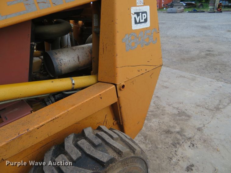 image for item DE6852 1991 Case 1845C skid steer