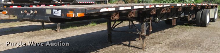 image for item DE6857 2004 Transcraft TL-2000 Super Beam flatbed trailer