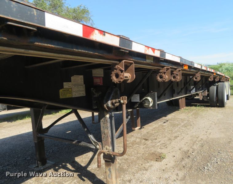 image for item DE6857 2004 Transcraft TL-2000 Super Beam flatbed trailer