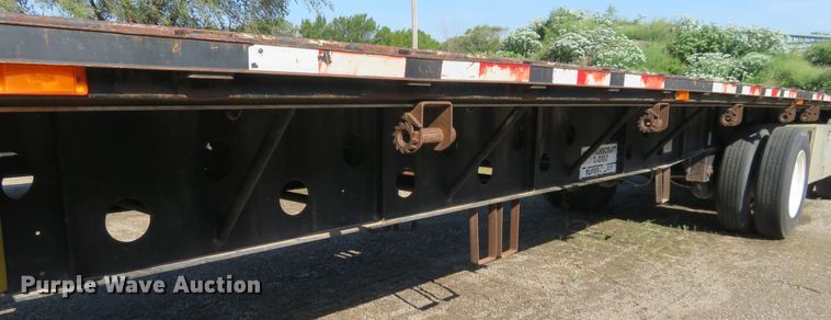 image for item DE6857 2004 Transcraft TL-2000 Super Beam flatbed trailer