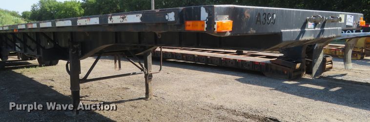 image for item DE6857 2004 Transcraft TL-2000 Super Beam flatbed trailer
