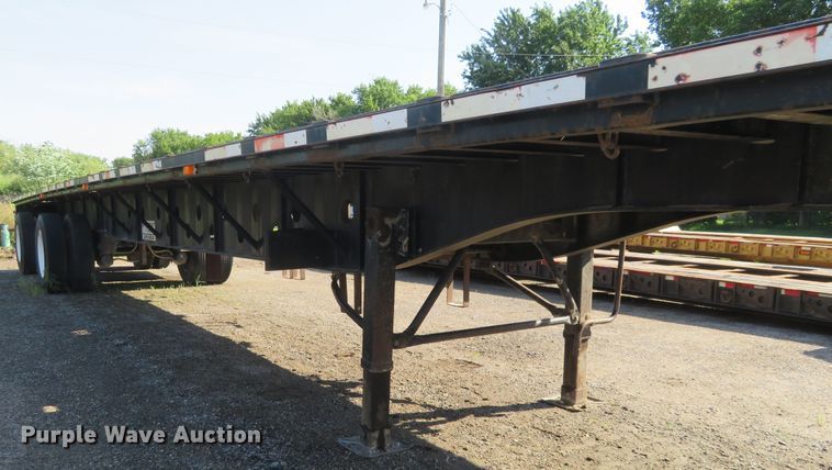 image for item DE6857 2004 Transcraft TL-2000 Super Beam flatbed trailer
