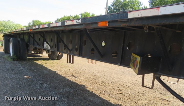 image for item DE6857 2004 Transcraft TL-2000 Super Beam flatbed trailer