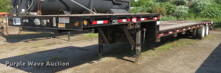image for item DE6859 2014 Neville drop deck trailer