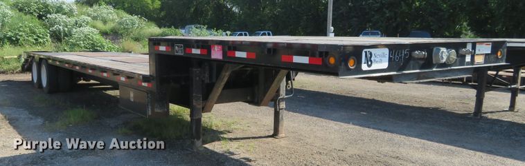 image for item DE6859 2014 Neville drop deck trailer