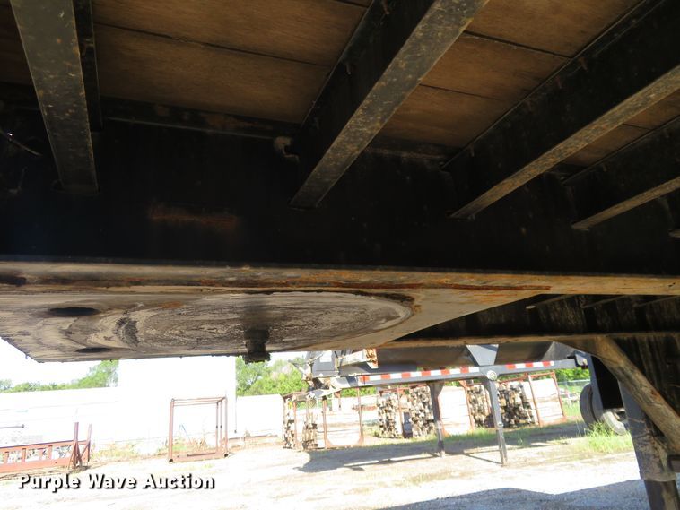 image for item DE6859 2014 Neville drop deck trailer