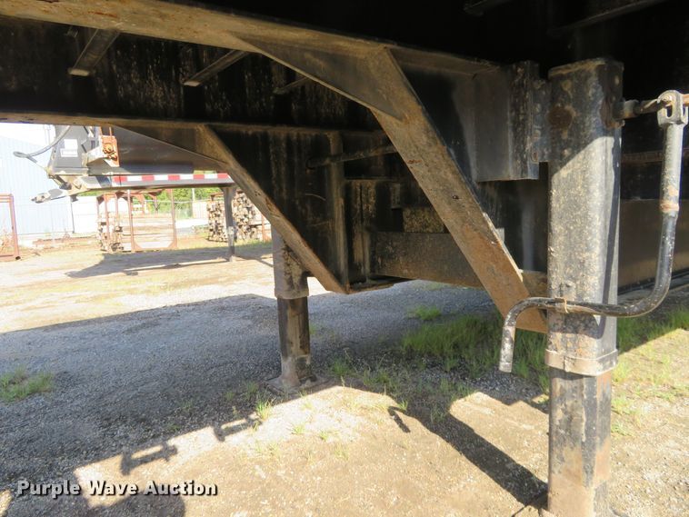 image for item DE6859 2014 Neville drop deck trailer