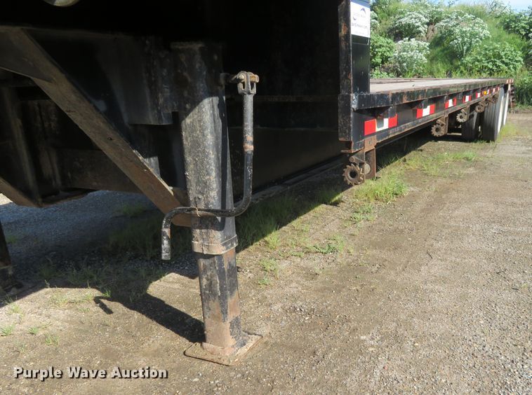 image for item DE6859 2014 Neville drop deck trailer