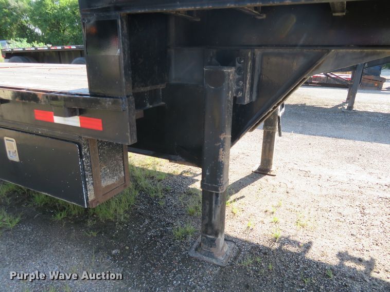 image for item DE6859 2014 Neville drop deck trailer