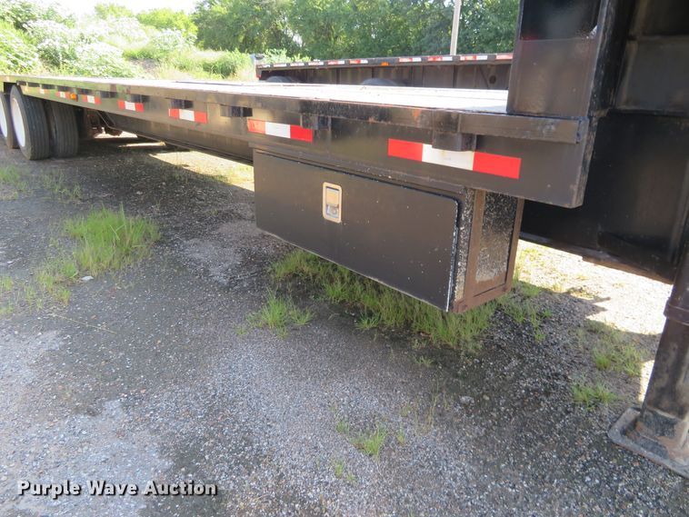 image for item DE6859 2014 Neville drop deck trailer