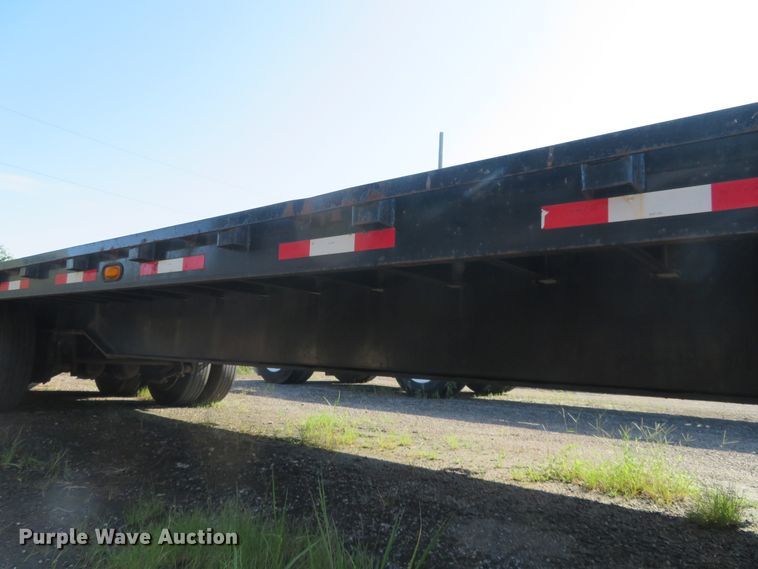 image for item DE6859 2014 Neville drop deck trailer