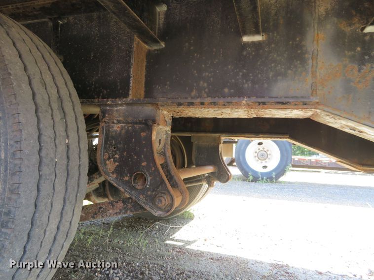 image for item DE6859 2014 Neville drop deck trailer