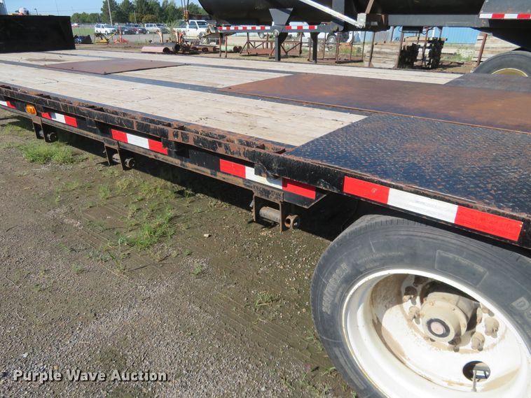 image for item DE6859 2014 Neville drop deck trailer