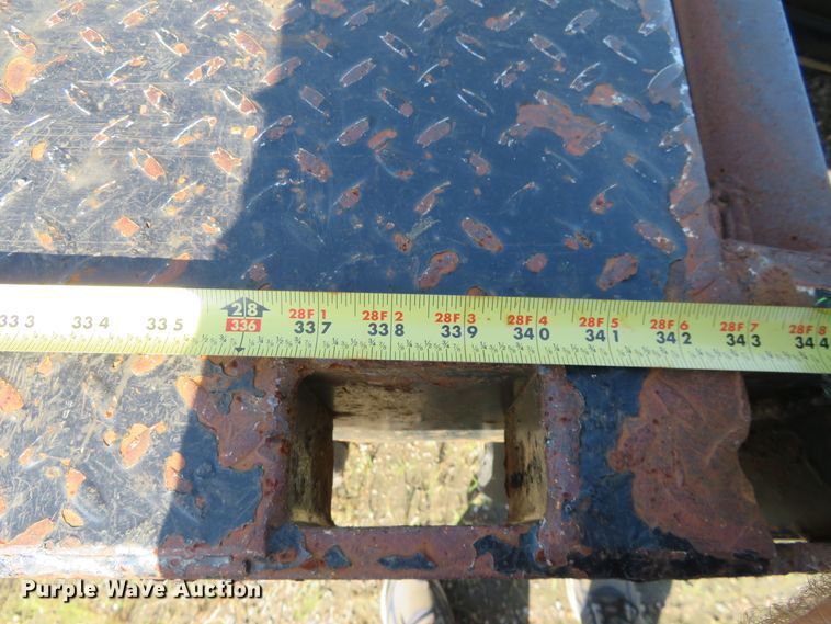 image for item DE6859 2014 Neville drop deck trailer