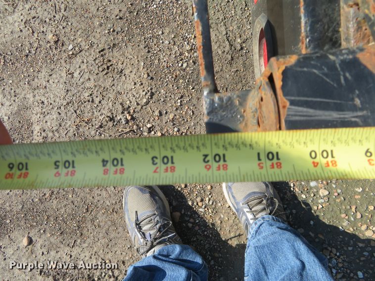 image for item DE6859 2014 Neville drop deck trailer