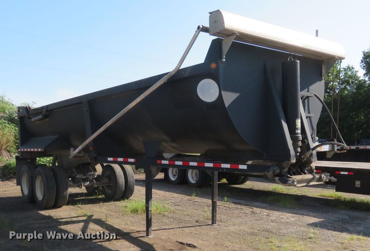 image for item DE6861 2001 CTS end dump trailer