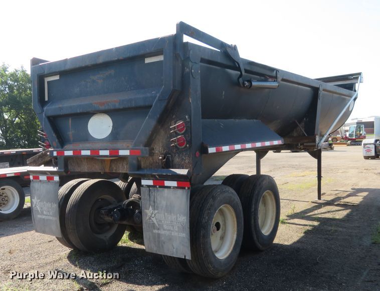 image for item DE6861 2001 CTS end dump trailer