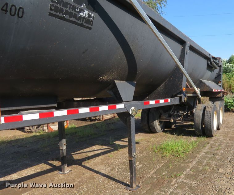 image for item DE6861 2001 CTS end dump trailer