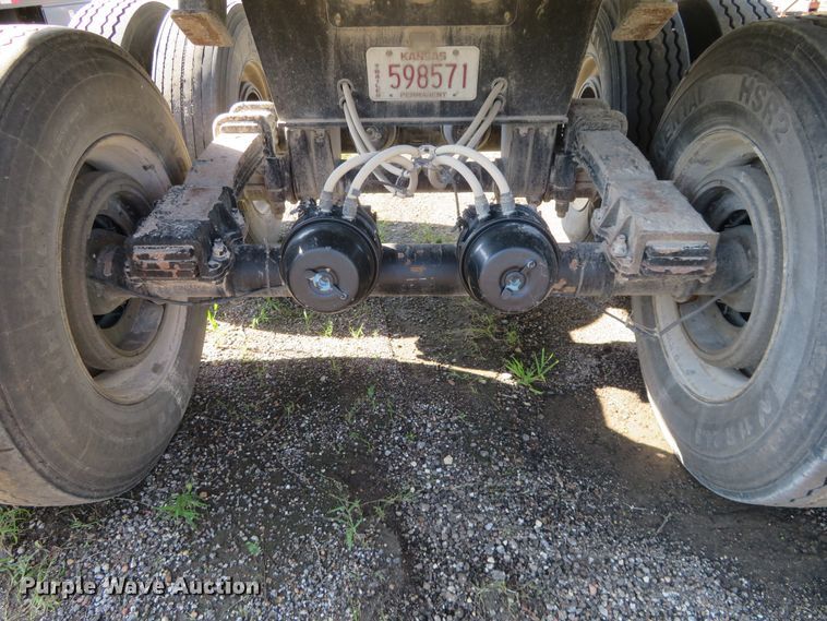 image for item DE6861 2001 CTS end dump trailer