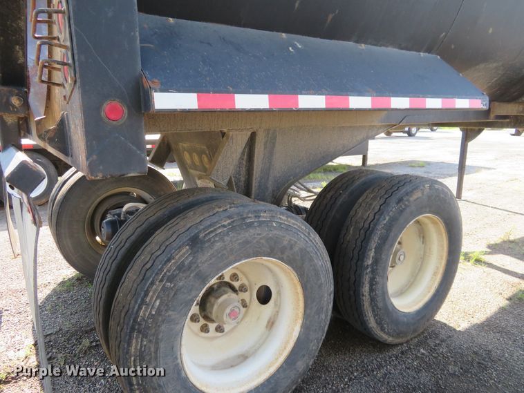 image for item DE6861 2001 CTS end dump trailer