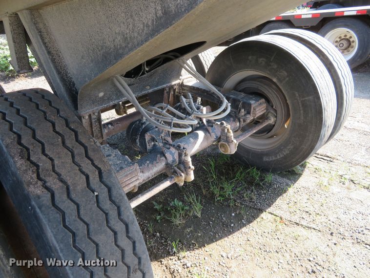 image for item DE6861 2001 CTS end dump trailer