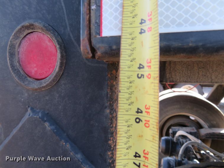 image for item DE6861 2001 CTS end dump trailer