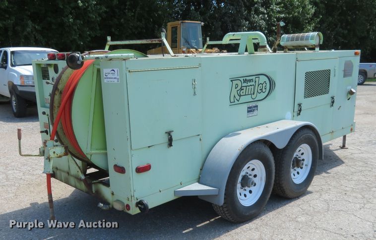 image for item DE6862 Myers Ram Jet RJ-0635 sewer jetter