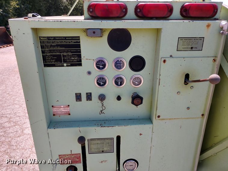 image for item DE6862 Myers Ram Jet RJ-0635 sewer jetter