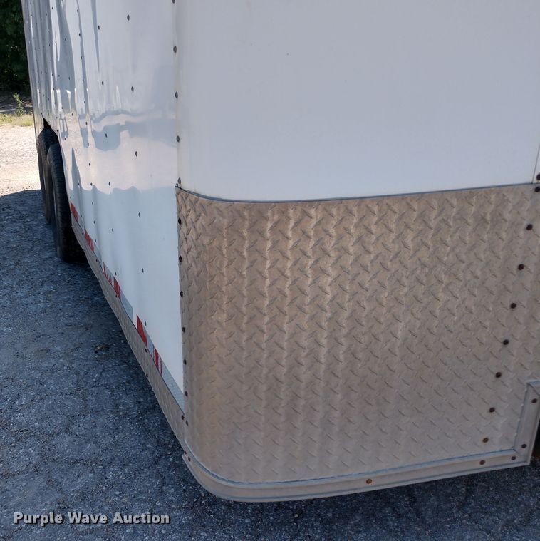 image for item FV9056 1998 Doolittle enclosed cargo trailer