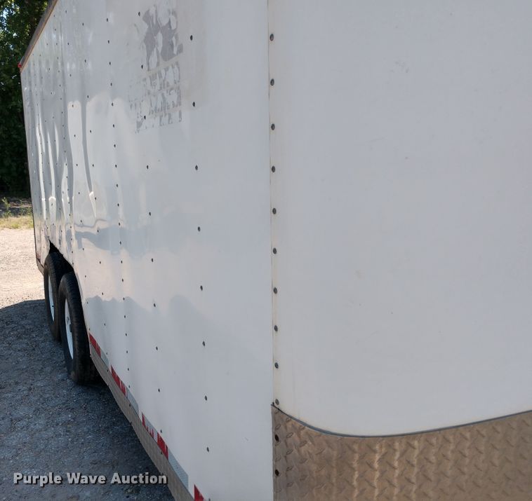 image for item FV9056 1998 Doolittle enclosed cargo trailer