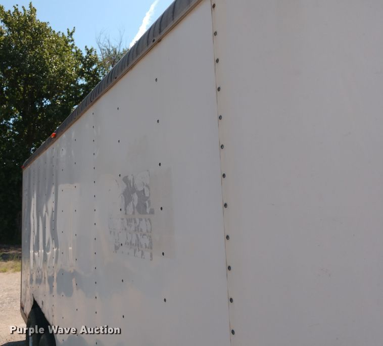 image for item FV9056 1998 Doolittle enclosed cargo trailer